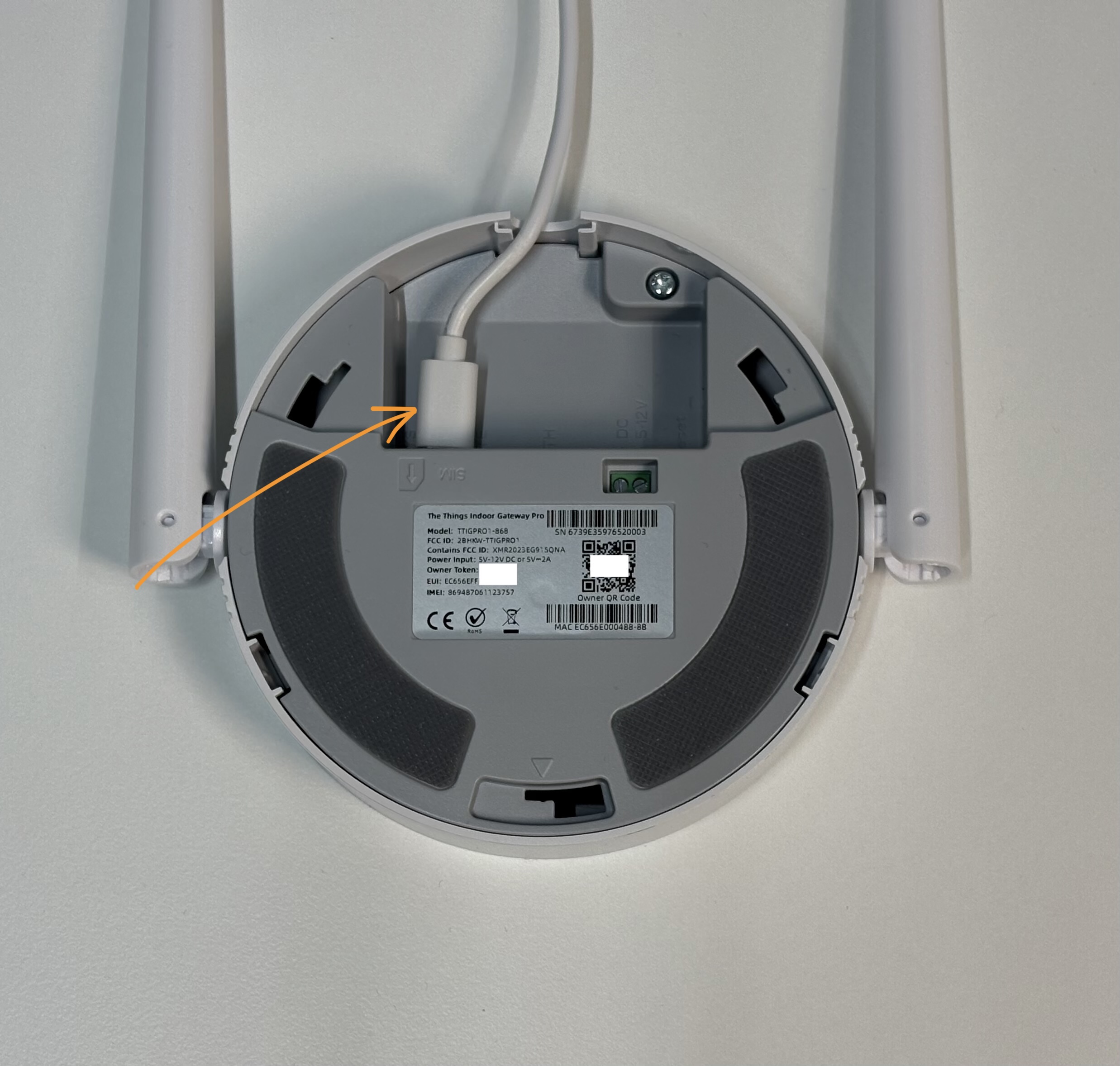 Connect power